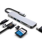 Hub-HAVIT-USB-C-a-USB-6en1-con-lector-de-SD-0
