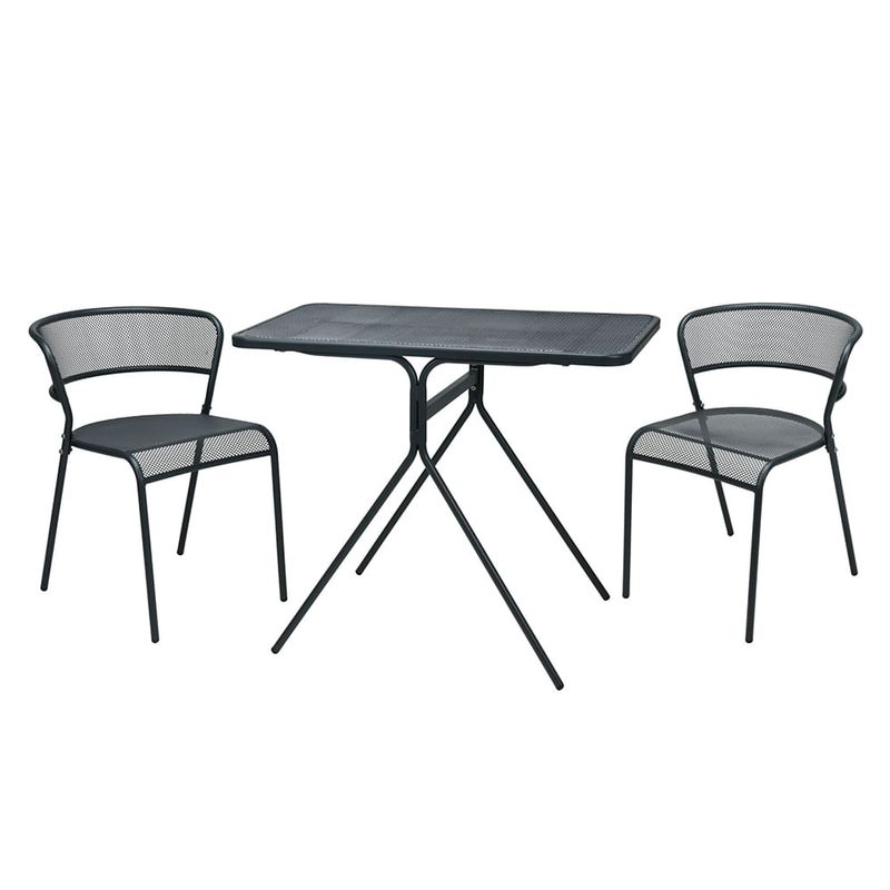 Juego-de-jardin-en-acero-3-piezas-gris-oscuro-0