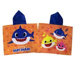 Bata-poncho-baby-shark-naranja-0