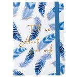 Libreta-tapa-dura-a5-lomo-con-elastico-96h-plumas-0