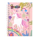 Cuaderno-tapa-dura-A5-con-espiral-100-hojas-unicornio-0