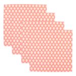 Set-x-4-Servilletas-40x40-cm-Estampado-Salmon-0