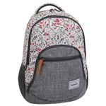 Mochila-floreada-bolsillo-gris-0