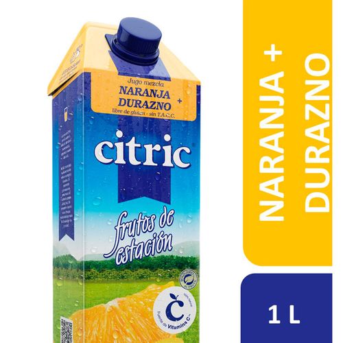 Jugo CITRIC naranja durazno 1 L