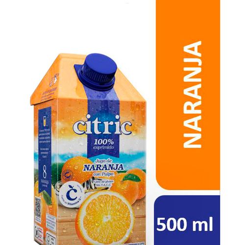 Jugo CITRIC naranja 500 cc