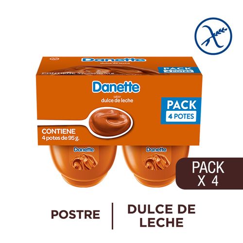 Postre DANETTE dulce de leche 380 g