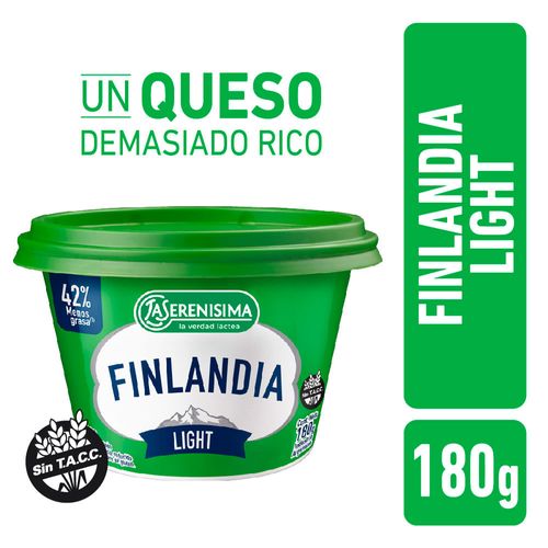 Queso crema light FINLANDIA 180 g