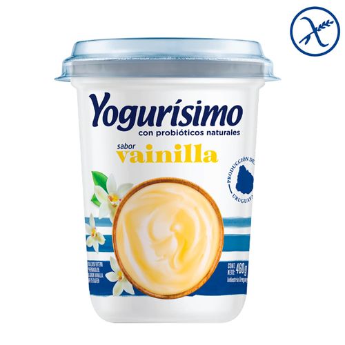 YOGURISIMO natural vainilla 460g