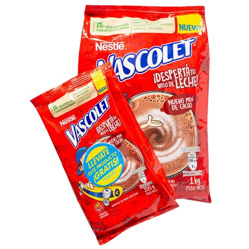 Alimento achocolatado VASCOLET 1 kg