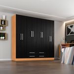 Ropero-Pop-8-Puertas-4-Cajones-179x174x37-cm-Canela-Negro-0