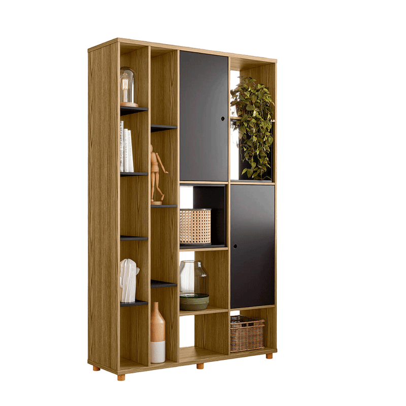 Biblioteca-2-Puertas-con-Divisiones-200x120x40-cm-5