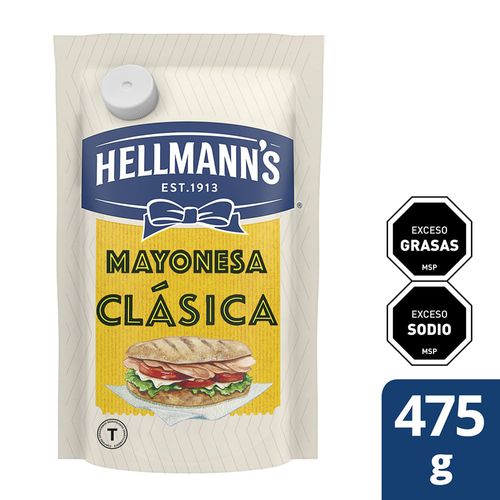 Mayonesa HELLMANN'S doy pack 500 cc