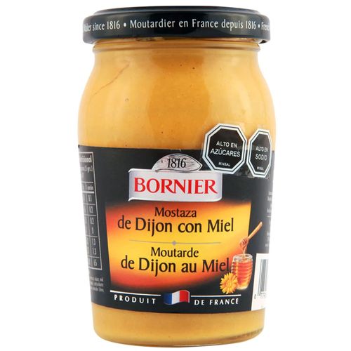 Mostaza dijón con miel BORNIER 210 g