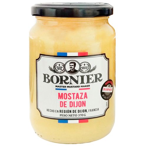 Mostaza de dijón BORNIER 370 g