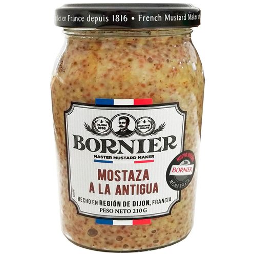 Mostaza en grano trad BORNIER 210 g