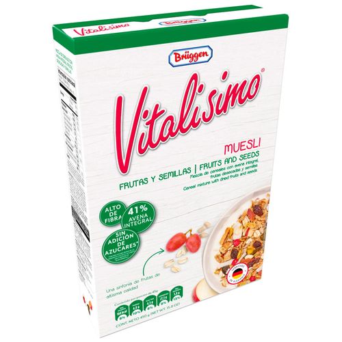 Cereal VITALISIMO semillas y frutas 450 g