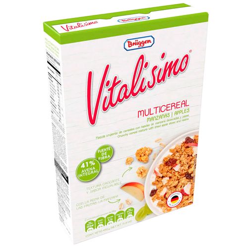 Cereal VITALISIMO Bruggen Multicereal manzana 450 g