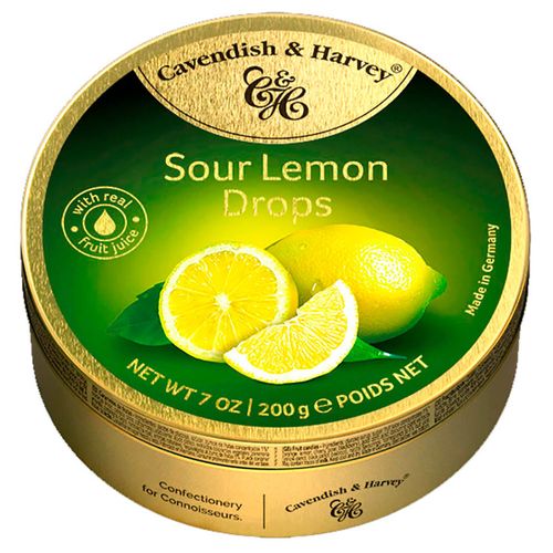 Caramelo Limón CAVENDISH 200 g