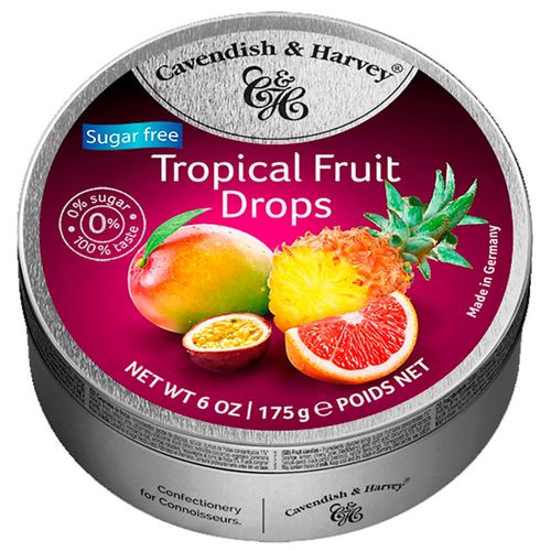 Caramelos CAVENDISH light frutos tropicales 175 g