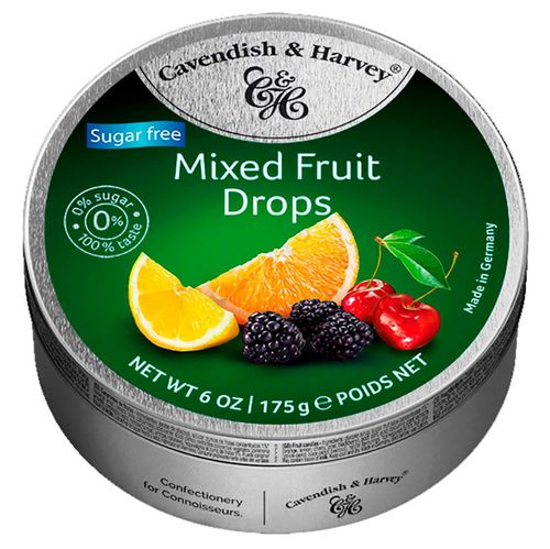 Caramelos CAVENDISH Mix Fruit Light 175 g