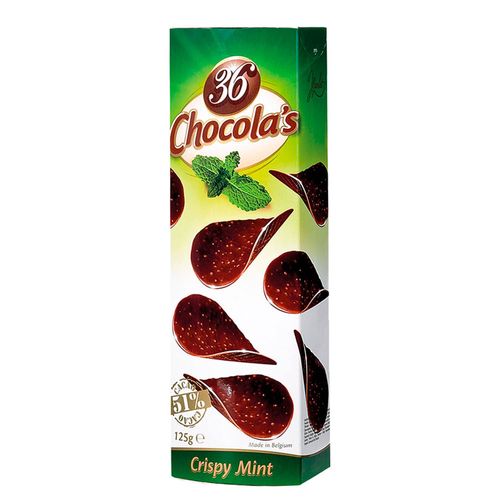 Chocolate Chocola's HAMLET Crispy Mint 125 g