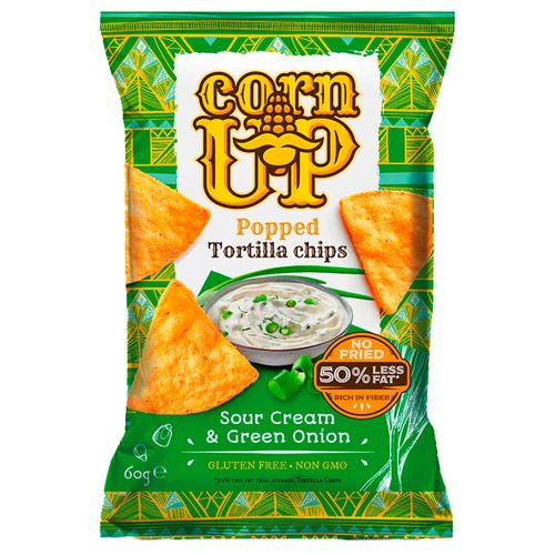 Tortilla chips CORN UP cebolla 60g