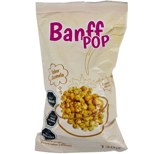 Pop caramelo BANFF POP 130 g