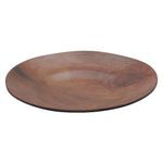 Plato-redondo-ondulado-melamina-marron-225-x-35-cm-0