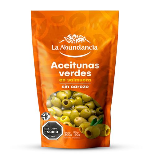 Aceitunas sin Carozo LA ABUNDANCIA 150g