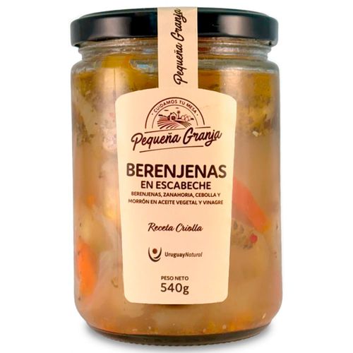 Berenjenas en Escabeche PEQUEÑA GRANJA 540 g