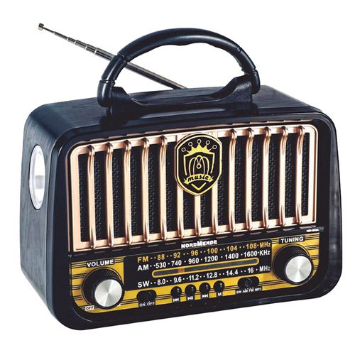 Radio Bluetooth Retro NORDMENDE NRD-RR 20  linterna/ mp 3/usb