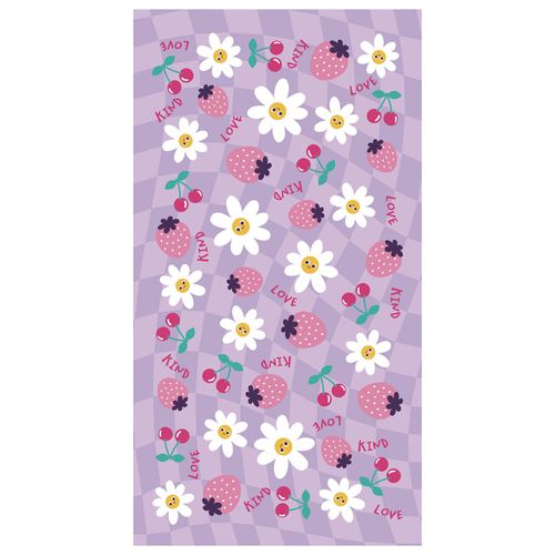 Toalla playera DOHLER 70 x 130 cm morango