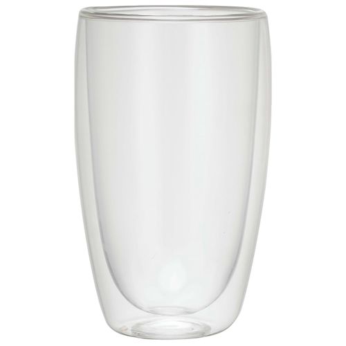 Set x 2 vasos de vidrio doble pared 350 ml