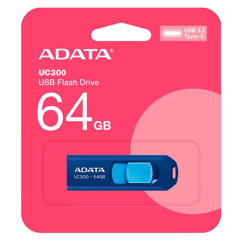 Pendrive A-DATA Mod. UC300-64GRNB azul