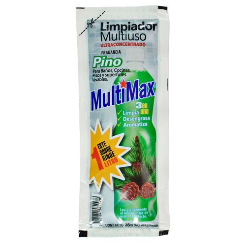 Limpiador concentrado MULTIMAX Pino 35 cc