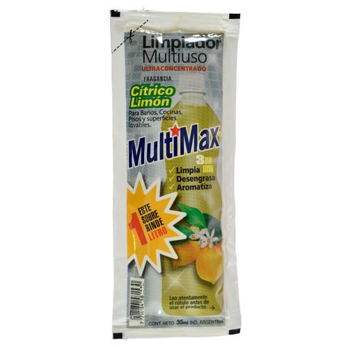 Limpiador concentrado MULTIMAX Citrico 35 cc