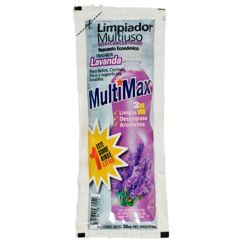 Limpiador concentrado MULTIMAX Lavanda 35 cc