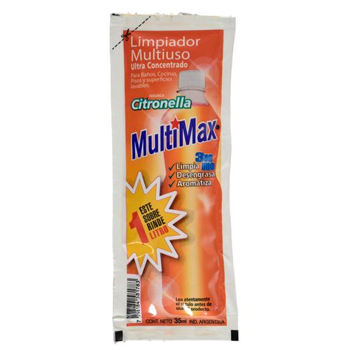 Limpiador concentrado MULTIMAX Citronella 35 cc