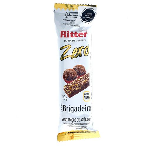 Barrita Cereal Ritter Zero sin azúcar Brigadeiro 25 g