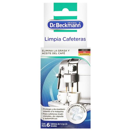 Limpia cafeteras Dr BECKMANN 6 un.