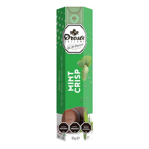 Pastilla DROSTE chocolate y menta 85 g