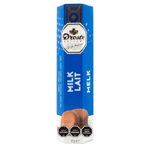 Pastillas DROSTE chocolate leche 85 g