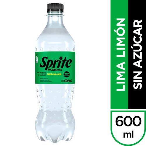 Refresco SPRITE sin azúcar 600 ml