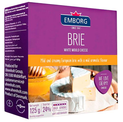 Queso brie Emborg 125 g