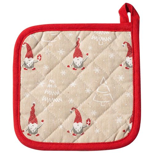 Agarradera Navideña 20x20 cm 1064-c-24 Santa Claus