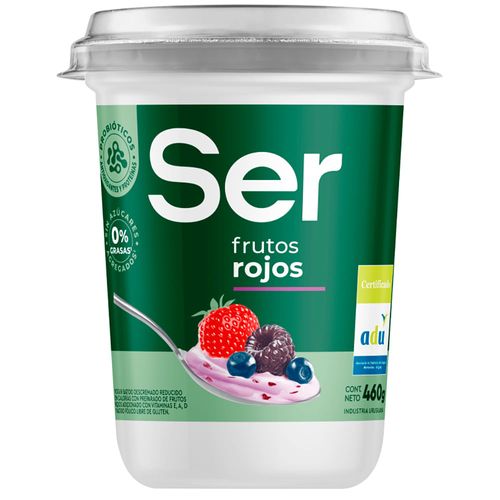 Yogur SER batido con frutos rojos 460 g