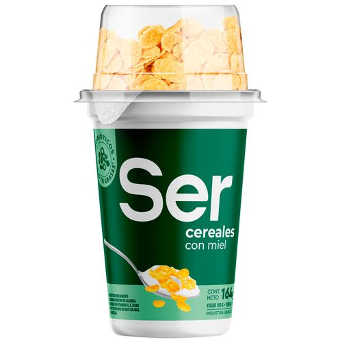 Yogur SER con Corn Flakes Miel 164 g