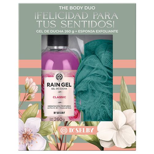 Estuche + gel de ducha + esponja CLASSIC 260 g