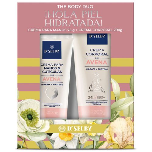 Estuche DR.SELBY Crema Corporal + Crema para Manos Avena