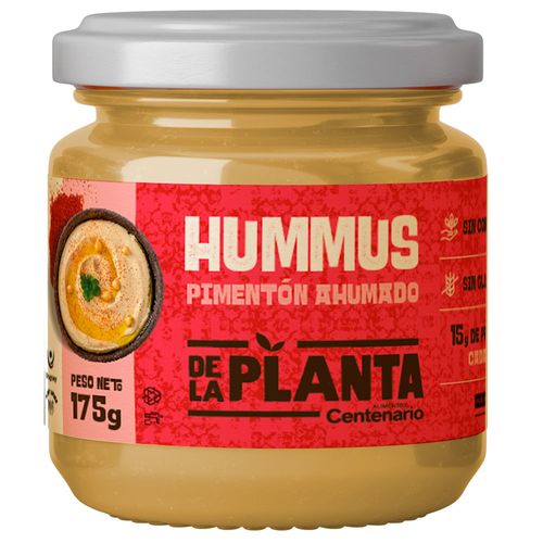 Hummus Pimentón Ahumado DE LA PLANTA 175 g